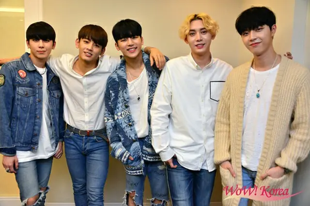 「MYNAME」左からチェジン、セヨン、インス、コヌ、ジュンQ