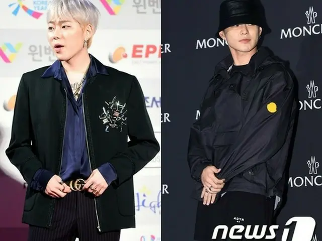 韓国アイドルグループ「Block B」ジコとDEANが「SHOW ME THE MONEY 6」にプロデューサーとして出演する。（提供:news1）