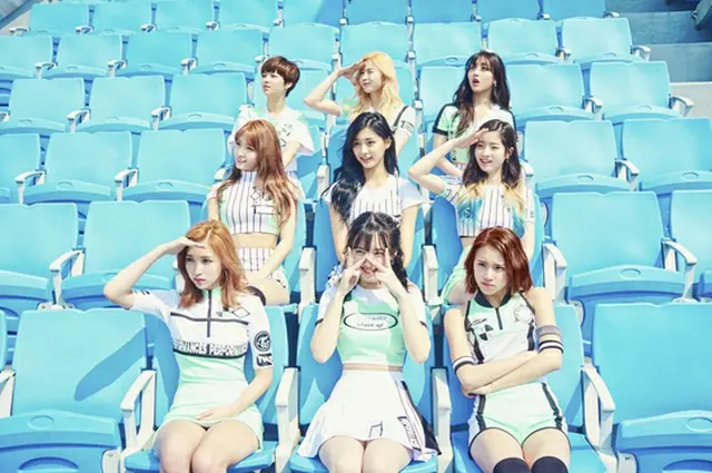 韓国ガールズグループ「TWICE」の「CHEER UP」が冷めない人気を誇っている。（提供:news1）