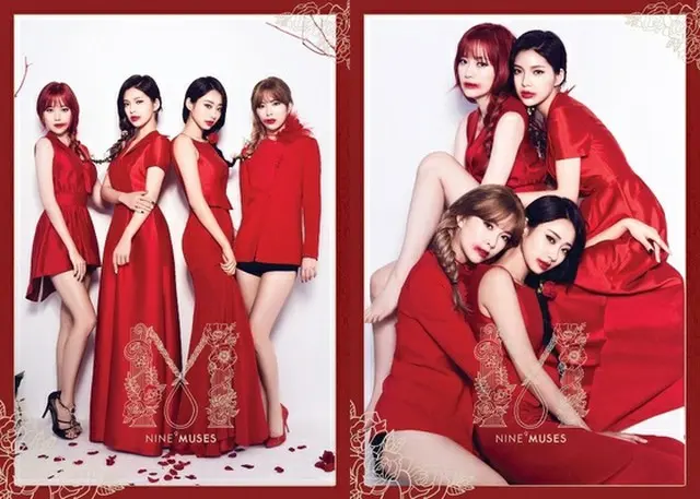 「NINE MUSES」、挑発的なカムバックティザー公開 ”レッドの誘惑”（提供:news1）