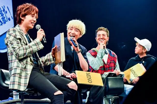 韓国ボーイズグループ「WINNER」が、日本でのファンミーティングを成功裏に終えた。（提供:OSEN）