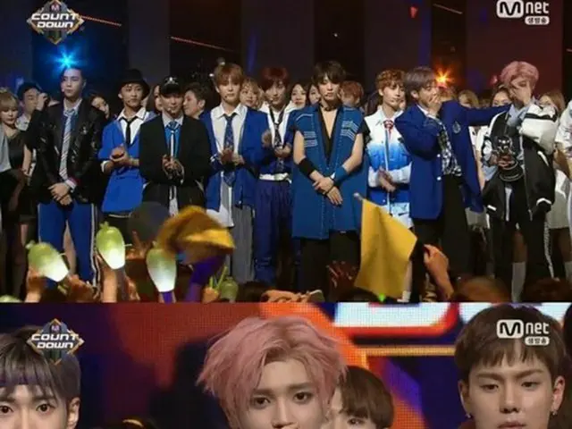 「NCT127」がMnet「M COUNTDOWN」で、デビュー以来、初めての1位を獲得した。（提供:OSEN）