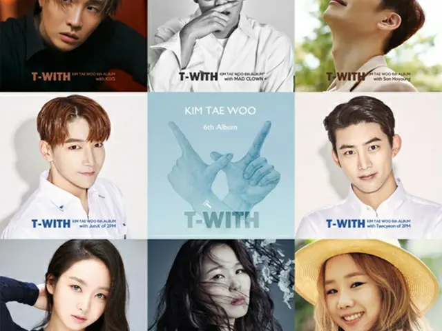 「2PM」テギョン＆Jun.K、「god」キム・テウのニューアルバム「T-WITH」にフィーチャリング参加（提供:OSEN）