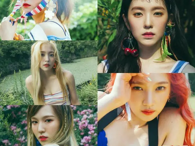 「Red Velvet」が9日昼12時、MelON、genie、NAVERミュージックなど各種音楽サイトを通じて、多彩なジャンルの全5曲で構成された「The Red Summer」の音源を公開する。（提供:OSEN）