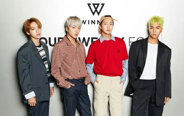 韓国ボーイズグループ「WINNER」が4枚目のアルバムを発表し、国内外の主な音楽チャートでトップを独占している。（提供:OSEN）