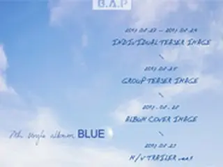 「B.A.P」、7thシングルアルバム「BLUE」で9月5日にカムバック！