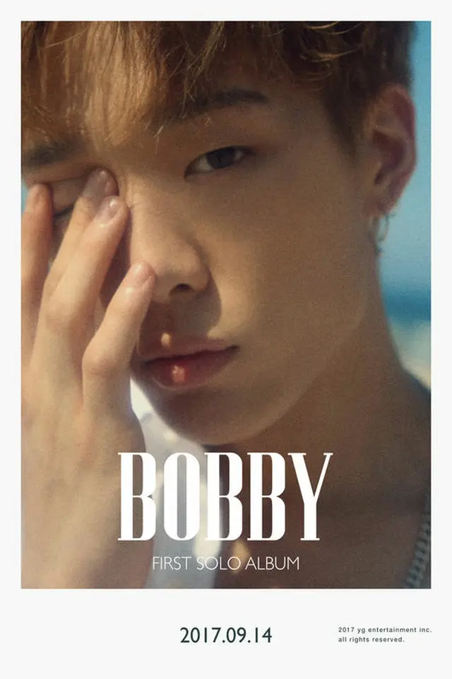 「iKON」のBOBBYが14日、初のソロアルバムをリリースする。（提供:OSEN）