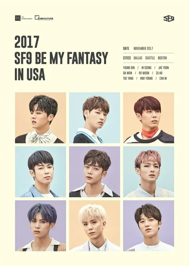 「SF9」、米国ファンミツアー開催へ（提供:news1）