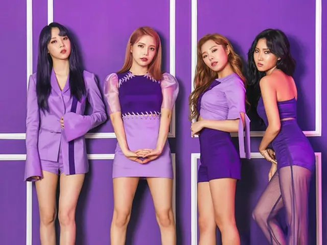 K-pop代表のガールズグループMAMAMOOが10月22日、東京の新木場Studio Coastで「2017 MAMAMOO PURPLE PARTY IN TOKYO」を開催する。(C)RBW