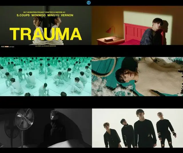 「SEVENTEEN」のヒップホップユニット、新曲「TRAUMA」MV公開！（提供:OSEN）