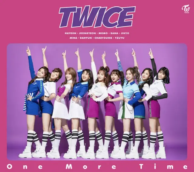 「TWICE」が4日間、オリコンのデイリーシングルランキングで1位を獲得している。（提供:OSEN）