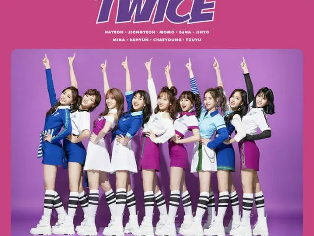 「TWICE」が4日間、オリコンのデイリーシングルランキングで1位を獲得している。（提供:OSEN）