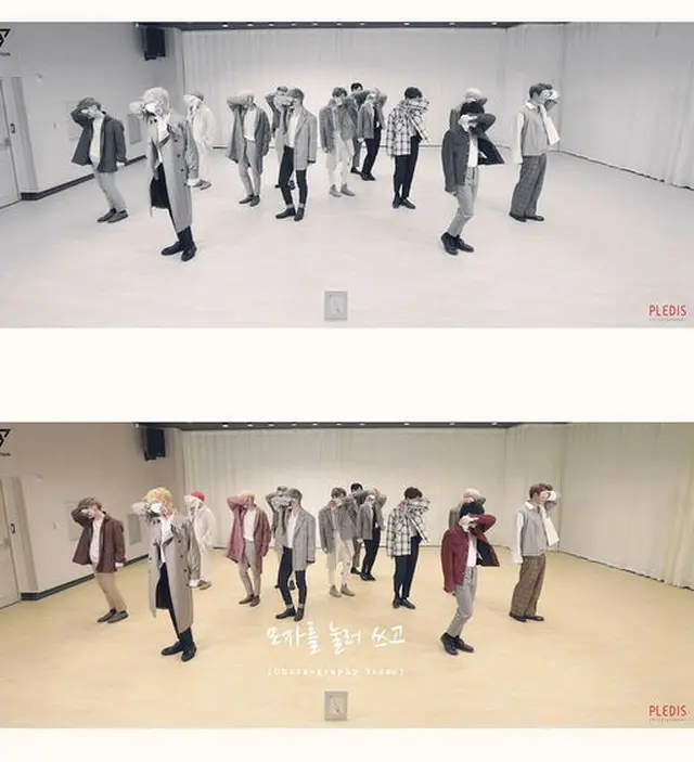 「SEVENTEEN」、「拍手」MV500万ビュー突破で”公約映像”を公開（提供:OSEN）