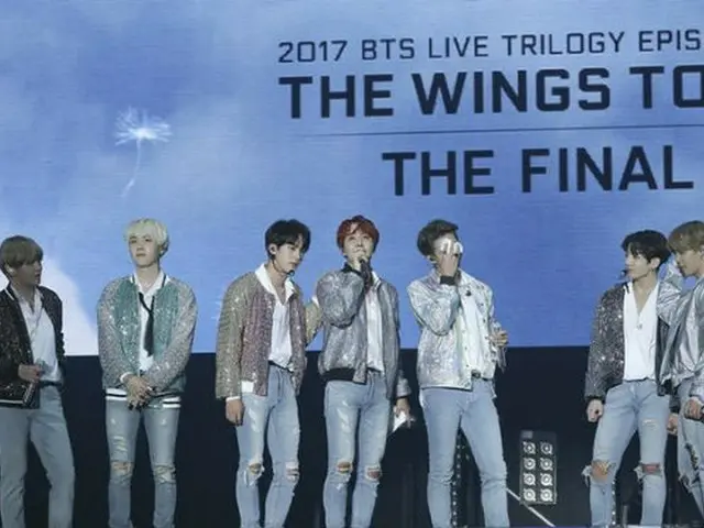 10日、ソウル・高尺（コチョク）スカイドームで「防弾少年団」のコンサート「2017 BTS LIVE TRILOGY EPISODE 3-THE WINGS TOUR THE FINAL」の記者懇談会が開催された。（提供:OSEN）