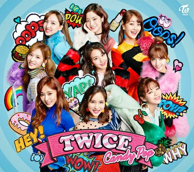 「TWICE」が、オリコンが集計した「第50回オリコン年間ランキング2017」の新人部門で海外女性アーティストでは初めて3冠王になった。（写真提供:OSEN)