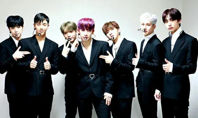 「MONSTA X」が今年のテセ（一番人気、旬の意味）なアイドルとしての潜在力を発揮し、多方面にて活躍した。（写真提供:OSEN)