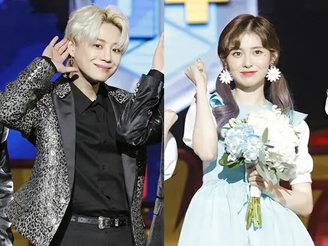 「THE UNIT」2度目の国民ユニット投票の結果で、男女2位となった「BIGFLO」ウィジン（27）と「DIA」イェビン（20）の勢いが凄まじい。（提供:news1）