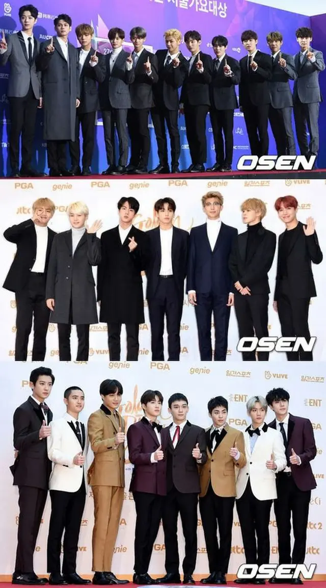 「Wanna One」、3月アイドルブランド評判で1位獲得＝2位「防弾少年団」・3位「EXO」（提供:OSEN）