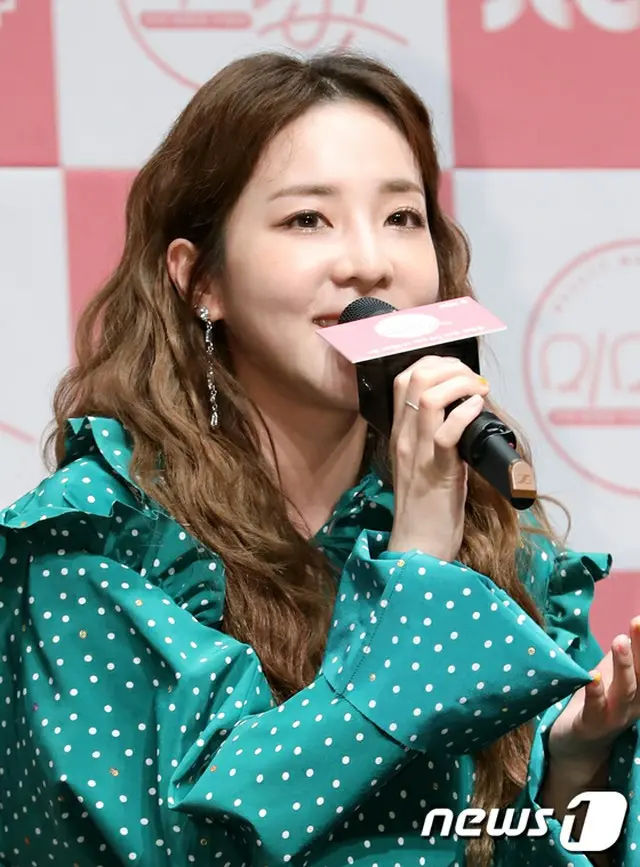 番組制作発表会に出席したDARA（元2NE1）、BOMの近況関連の質問に“ノーコメント”（提供:OSEN）