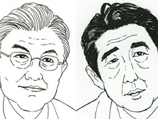 安倍首相、文大統領の1周年を祝福しサプライズケーキで”おもてなし”（画像提供:wowkorea.jp）