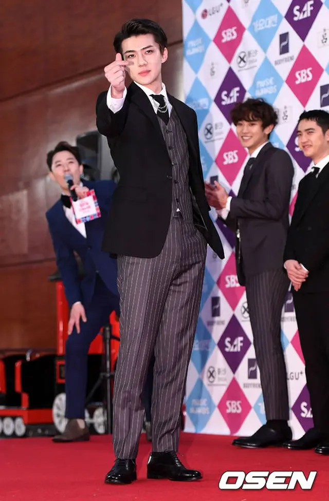 「EXO」SEHUNのファンクラブ、疎外階層に米11トン寄付＝歴代最大規模（画像:OSEN）