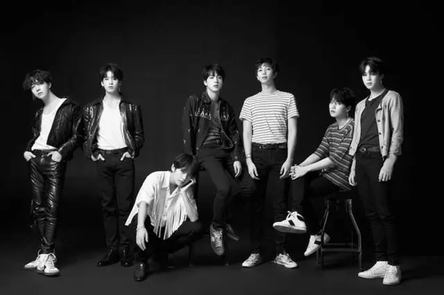 米国ビルボードが「防弾少年団（BTS）」がK-POPグループで初めてビルボードシングルチャート「HOT100」10位を獲得したと明らかにした。（提供:OSEN）