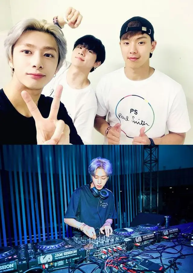 韓国アイドルグループ「MONSTA X」のヒョンウォン（DJ H.ONE）が「ULTRA KOREA 2018」のビハインドカットを公開した。（提供:OSEN）