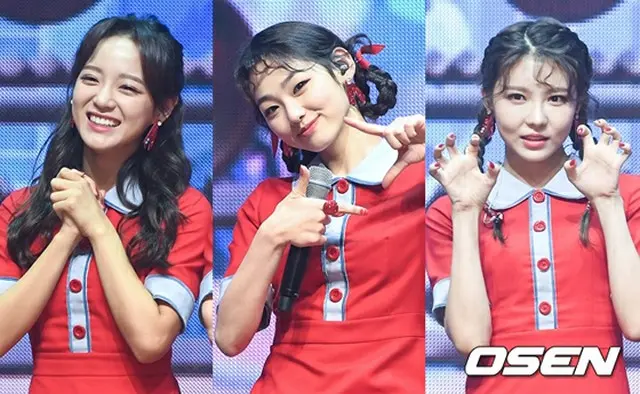 韓国ガールズグループ「gugudan」からセジョン、ミナ、ナヨンの最強ユニットが誕生する。（提供:OSEN）