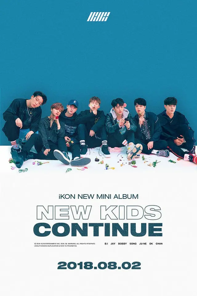 【公式】「iKON」、8月2日にカムバック！ミニアルバム「NEW KIDS:CONTINUE」リリース決定（提供:OSEN）