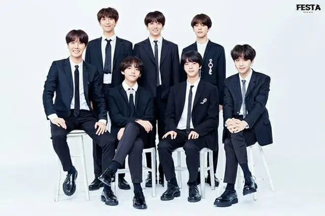 韓国アイドルグループ「防弾少年団（BTS）」が「アイドルチャート」の「アチャランキング」週間チャートで2連続1位に輝いた。（提供:OSEN）