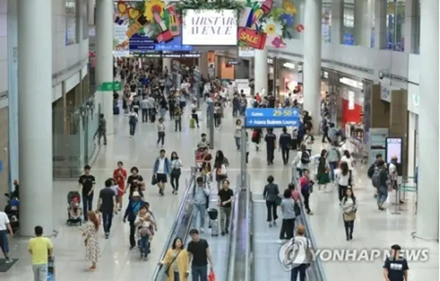 仁川国際空港の第１ターミナル＝（聯合ニュース）