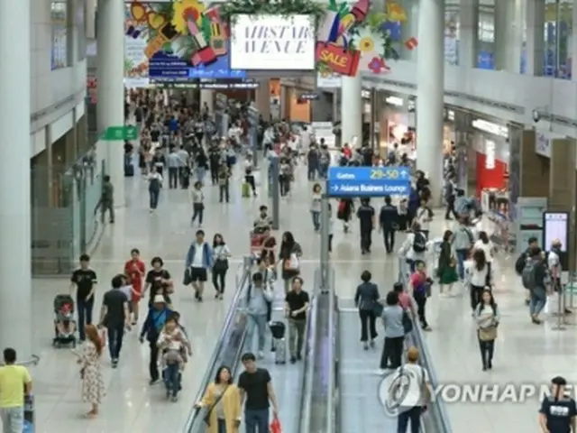 仁川国際空港の第１ターミナル＝（聯合ニュース）