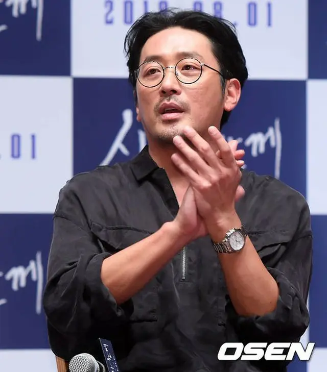 韓国俳優ハ・ジョンウ（39）が投げた球が“1億ウォン（約1000万円）寄付”という意味ある結果で戻ってきた。（提供:OSEN）