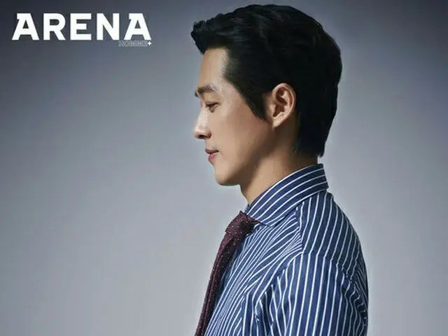 男性ファッション誌 「ARENA HOMME ＋」とピエール・カルダンと俳優ナムグン・ミンが共にした秋のグラビアを公開した。（提供:OSEN)