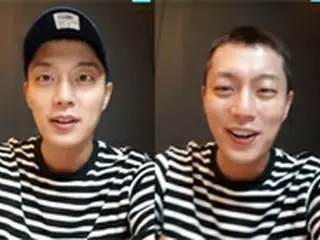 「Highlight」ユン・ドゥジュン、入隊直前に訓練所近くからV LIVE…6分間に渡りファンと疎通