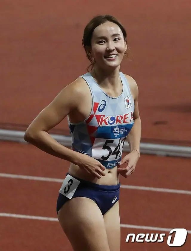 ＜2018ア大会＞チョン・ヘリム、女子100Mハードルで優勝（提供:news1）