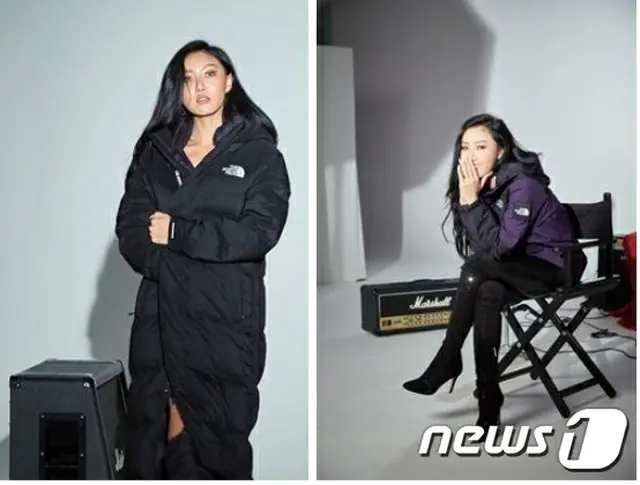 THE NORTH FACE、新専属モデルにガールズグループ「MAMAMOO」ファサを抜てき＝韓国（提供:news1）