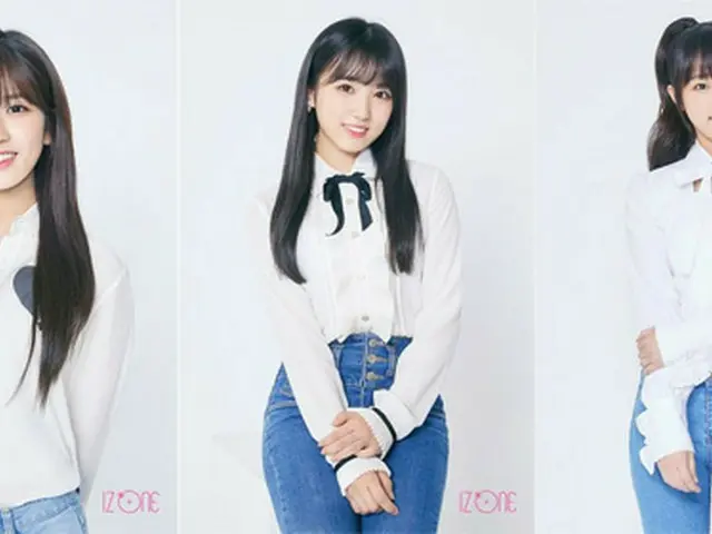 「IZ*ONE」、アン・ユジン＆矢吹奈子＆チェ・イェナの公式プロフィール写真を公開！