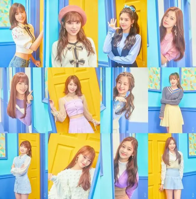 “29日デビュー”「IZ*ONE」、デビューアルバムの個人オフィシャルフォトを公開！（提供:OSEN）