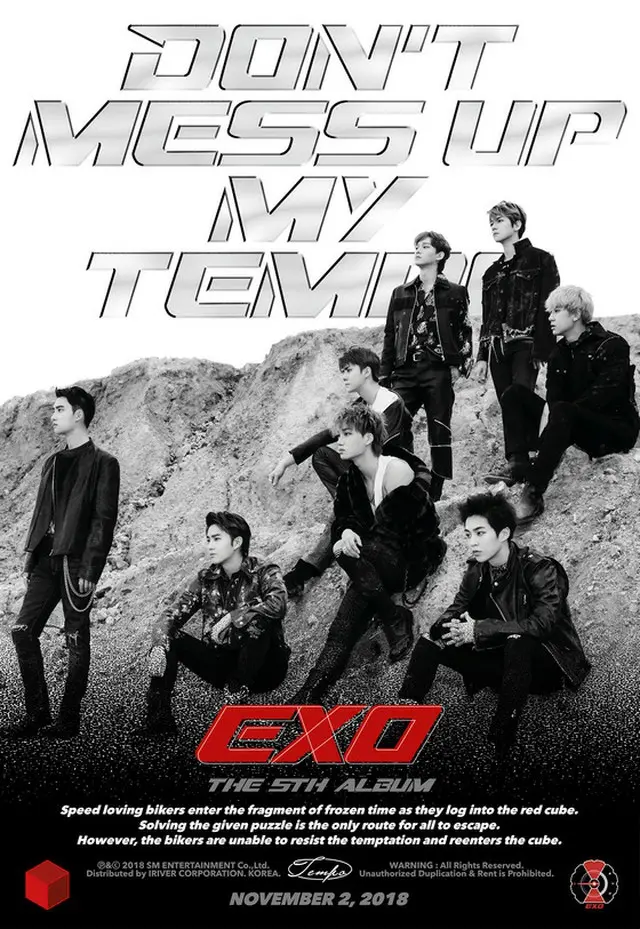 「EXO」、来月2日タイトル曲「TEMPO」でカムバック＝中国語バージョンも発売！（提供:news1）