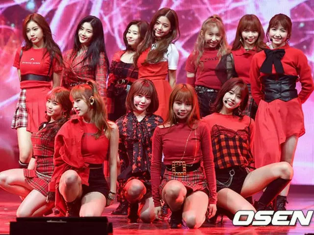 「IZ*ONE」、1日で歴代ガールズグループデビューアルバム初動新記録達成！（提供:OSEN）