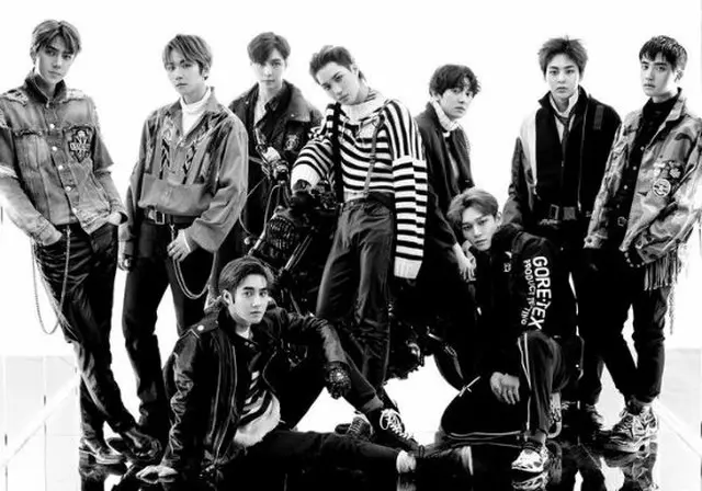 「EXO」が2日午後6時にリリースした5thアルバムのタイトル曲「Tempo」が、音源チャート1位を席巻している。（提供:OSEN）