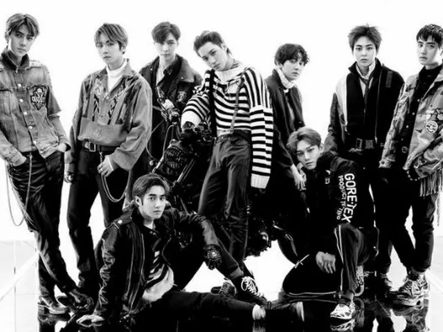 「EXO」が2日午後6時にリリースした5thアルバムのタイトル曲「Tempo」が、音源チャート1位を席巻している。（提供:OSEN）