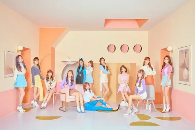 「IZ*ONE」、成功的なデビュー初週＝10か国のK-POPチャート1位＆MV再生回数1300万回突破！（提供:OSEN）