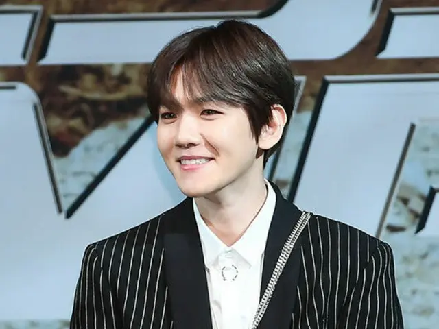 格別なファン愛を示した「EXO」BAEK HYUN。（提供:OSEN）