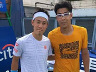 ＜テニス＞チョン・ヒョン、チャリティーイベントで錦織に勝利…ダブルスでは錦織－大阪ペアとの対戦が実現