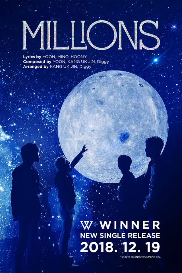 「WINNER」、新曲タイトルは「MILLIONS」＝メンバーが作詩・作曲に参加（画像:OSEN）