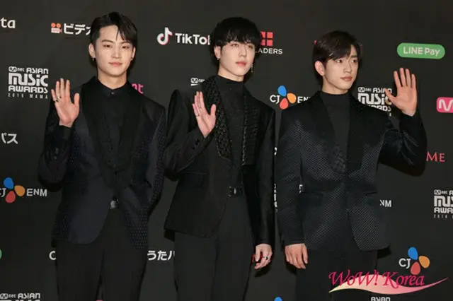 「GOT7」（JB、ジニョン、ユギョムの3人での参加）