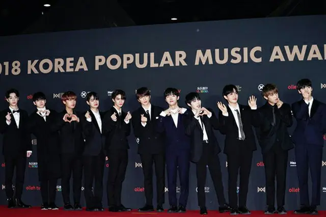 「Wanna One」、「2018 KPMA」4冠達成…「恩恵を施し感謝して過ごしたい」（提供:OSEN）