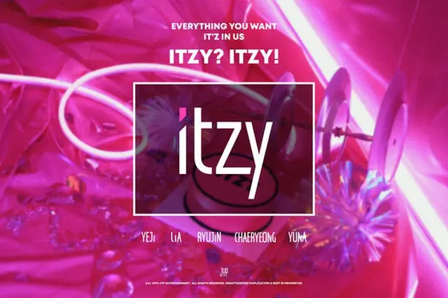 “TWICE妹分”「ITZY」、 グループ名の意味は？ティザー写真を公開！（提供:news1）